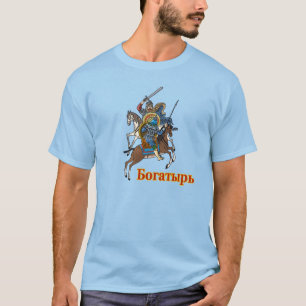 Camiseta Bogatyr russo medieval