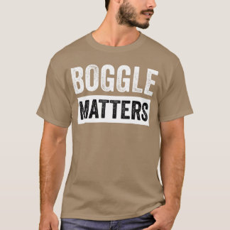 Camiseta Boggle Matters Board Game Player Andabletop Game g