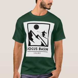 Camiseta Bogus Basin Idaho Estados Unidos ski TShirt 1