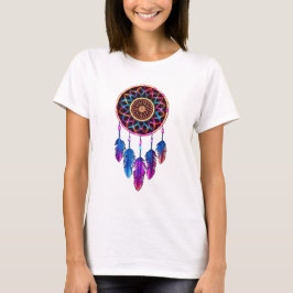 Camiseta Boho, caçador de sonhos de arte espiritual.
