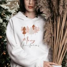 Boho Casaco com Capuz de Árvore de Natal – Estilo 