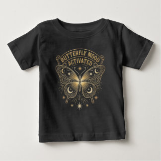 Camiseta Boho Celestial Butterfly“Butterfly Mood Activated”