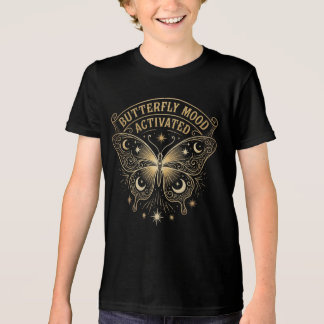 Camiseta Boho Celestial Butterfly“Butterfly Mood Activated”