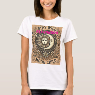 Camiseta Boho Celestial "Filho da Lua-Shine" - Mís