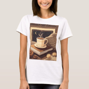 Camiseta Boho Cozy Night - Celebre as noites confortáveis
