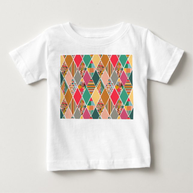 Camiseta Boho Crazy Quilt (Frente)