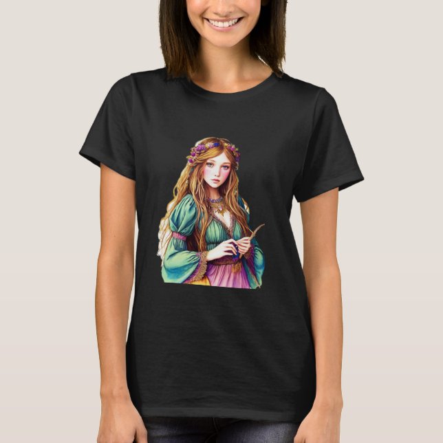 Camiseta Boho Cute Girl (Frente)