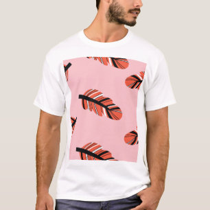 Camiseta Boho Feather: Vintage Repeat.