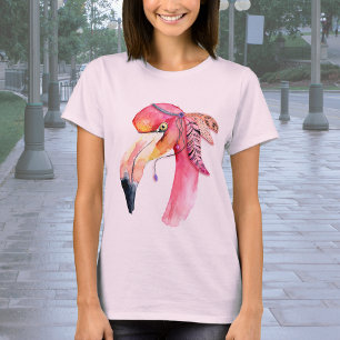 Camiseta Boho Fiona Flamingo Tee