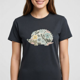 Camiseta Boho Floral Hedgehog