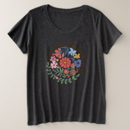 Camiseta Boho Floral Mama Motherhood