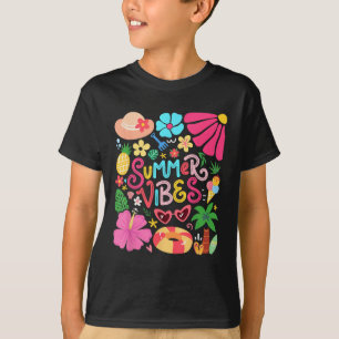 Camiseta Boho Flower Hello Summer Vibes Funny Beach Life Me