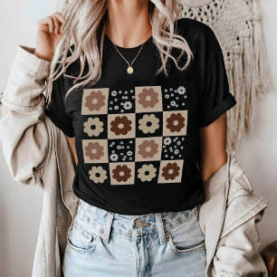 Camiseta Boho Flowers Verificado