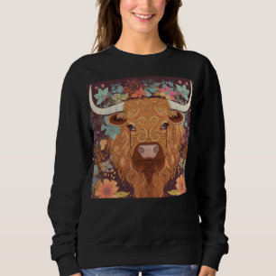 Camiseta Boho Highland Cows