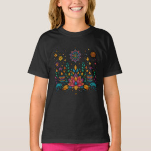 Camiseta Boho Lotus Mind Meditation Art