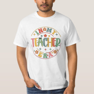 Camiseta Boho Neutra Professora Fofa 