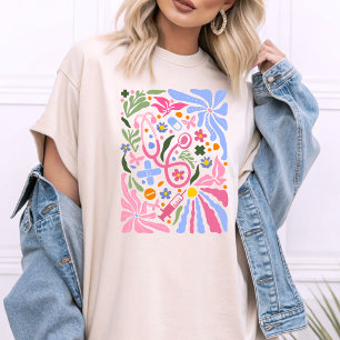 Camiseta Boho Nurse Elements Stethoscope Enfermeira Coisas