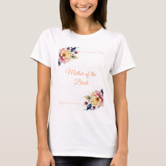 Camiseta Boho Peachy Floral