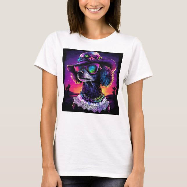 Camiseta Boho Poodle (Frente)