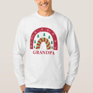 Camiseta Boho Rainbow da Família Unificada Personalizada