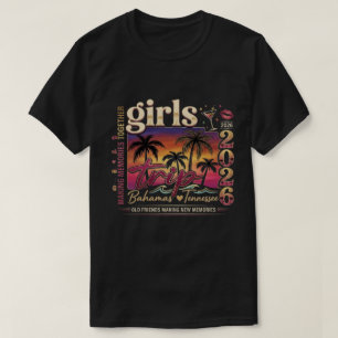 Camiseta Boho Rosa & Laranja    Viagem das Garotas do Pôr d
