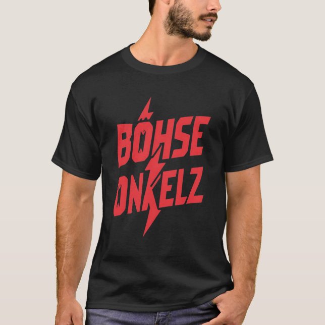Camiseta Böhse Onkelz: Pioneiros do Rock Alemão (Frente)