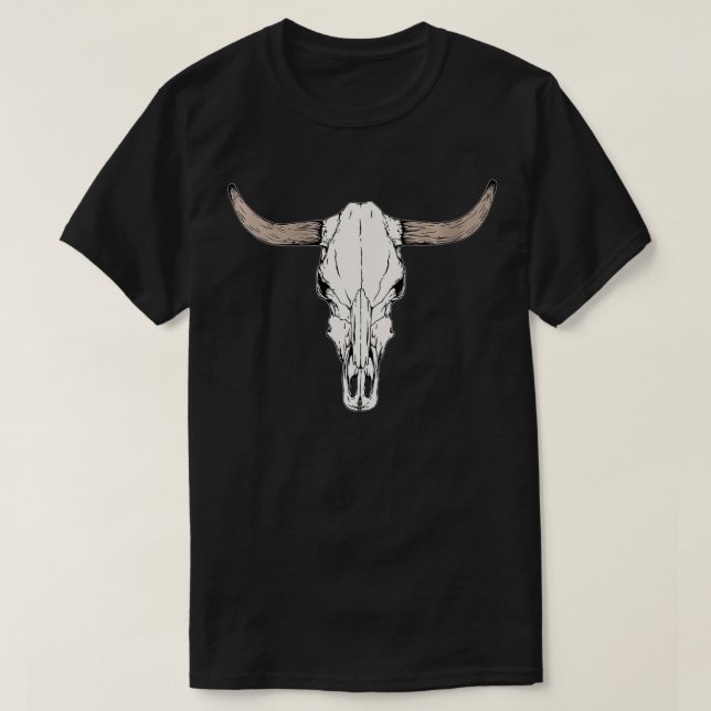 Camiseta Boi de Vaca, Cabeça de Cabeça de Cabeça de Cabeça  (Frente do Design)