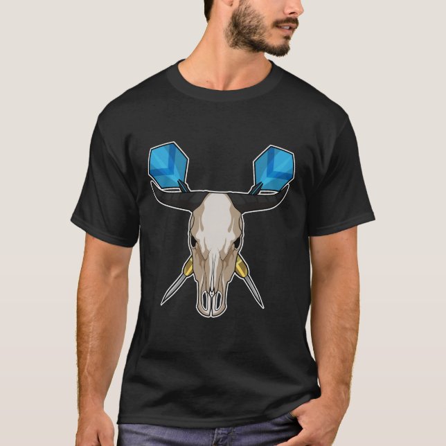 Camiseta Boi em Dardos com Dardo (Frente)