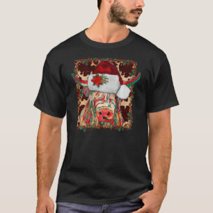 Camiseta Boi Longhorn Natal fofo  Natal Western Ligado 