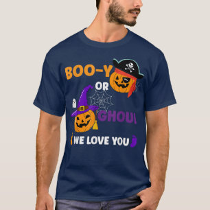 Camiseta Boia De Abóbora De Dia de as Bruxas engraçado Ou D