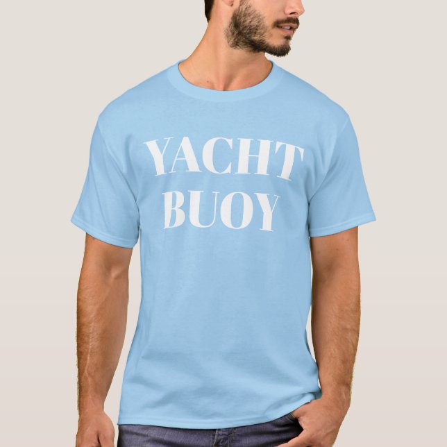 Camiseta Bóia de Iate Marinha, Barco (Frente)
