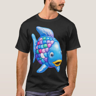 Camiseta Boias de Natação Peixe Arco-Íris