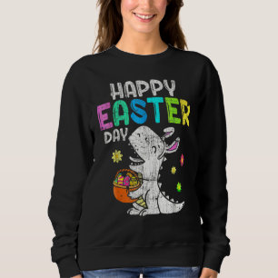 Camiseta Boias de Páscoa Coelhinho T Rex Dinossauro