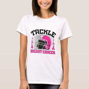 Camiseta Boias rosa de sensibilização para o Cancer de fute