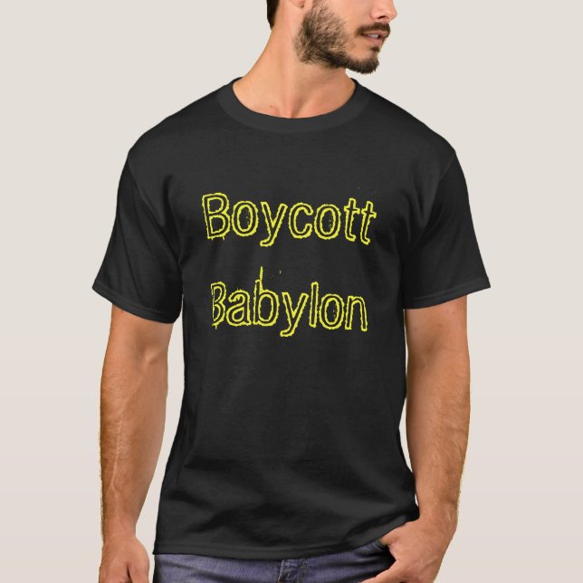 Camiseta Boicote Babylon (Frente)