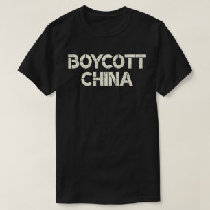 Camiseta Boicote China