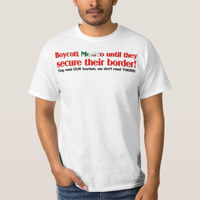 Camiseta Boicote México (Frente)