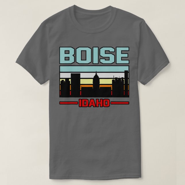 Camiseta Boise Idaho (Frente do Design)
