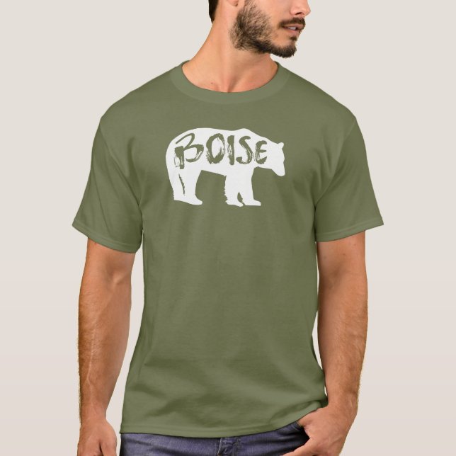 Camiseta Boise Idaho Bear (Frente)