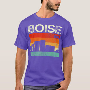 Camiseta Boise Idaho Town Skyline