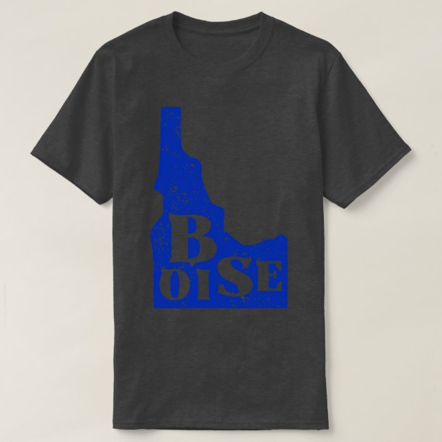 Camiseta Boise Idaho TShirt 17 (Frente do Design)