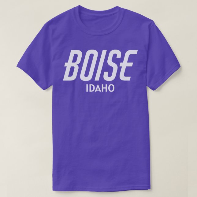 Camiseta Boise Idaho TShirt 6 (Frente do Design)