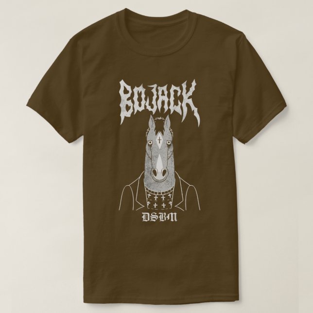 Camiseta Bojack DSBM TSirt (Frente do Design)