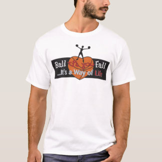 Camiseta Bola 'até que você T da queda