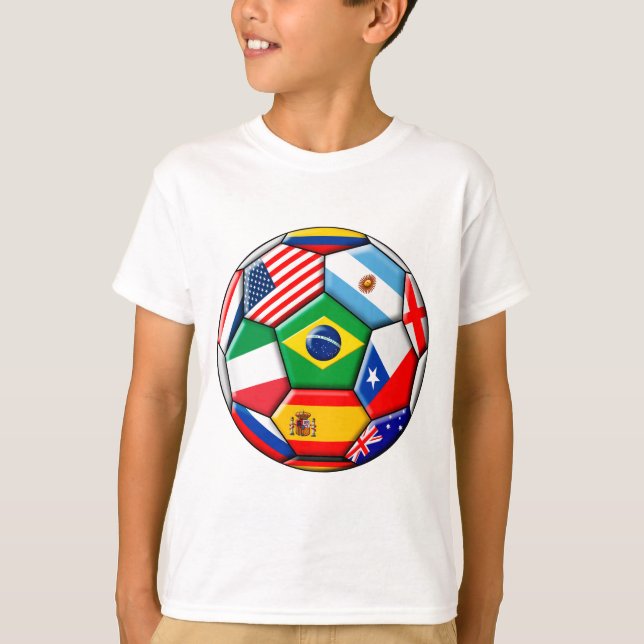 Camiseta Bola com sinalizadores (Frente)