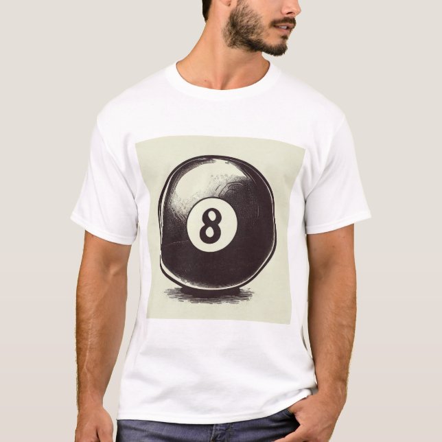Camiseta Bola Cue-t-Oito (Frente)