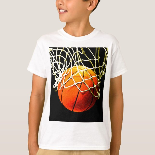 Camiseta Bola de Basquete (Frente)