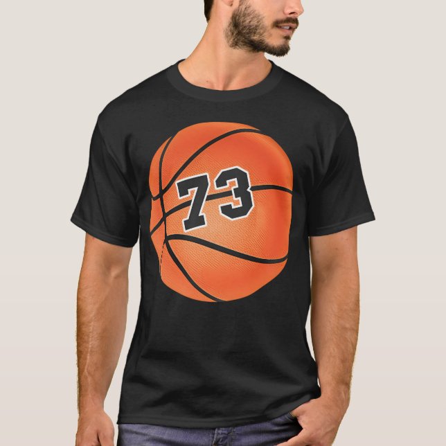 Camiseta Bola de Basquete 73 Setenta e Três (Frente)