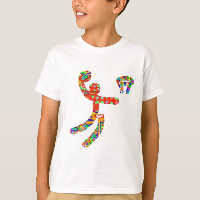 Camiseta Bola de basquete BASKETBALL (Frente)