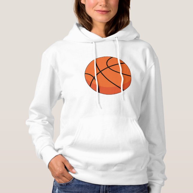 Camiseta Bola de Basquete de Cartoon (Frente)